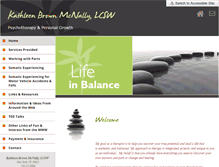 Tablet Screenshot of kbrownmcnally.com